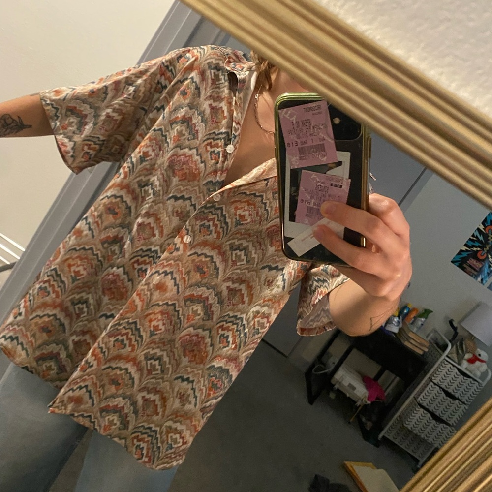 button down